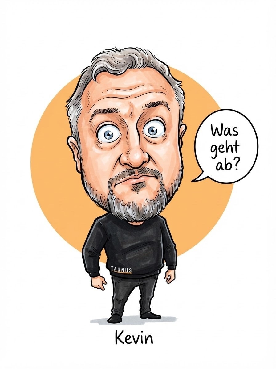 smileonx wall Karikatur: Kevin